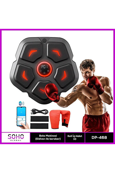 eco port Boks Makinesi Eldiven İle Beraber