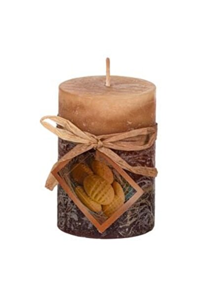 Jumbo Brown Scented Candle Sugar Cookies Ø5 x 7.5 cm