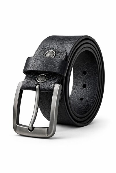 G-Atlantic Genuine Leather Belt for Men – Premium Black Leather Belt with Cla...