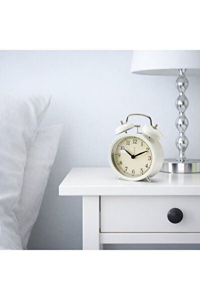 SADANHOME Alarm clock, white, 10 cm