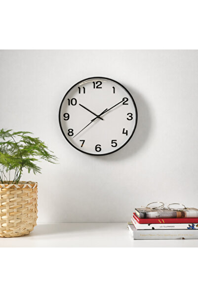 SADANHOME Wall clock, black, 28 cm