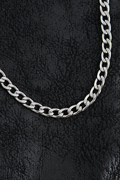esplendor Stainless Steel Men's Necklace 60cm Classic Chain Design