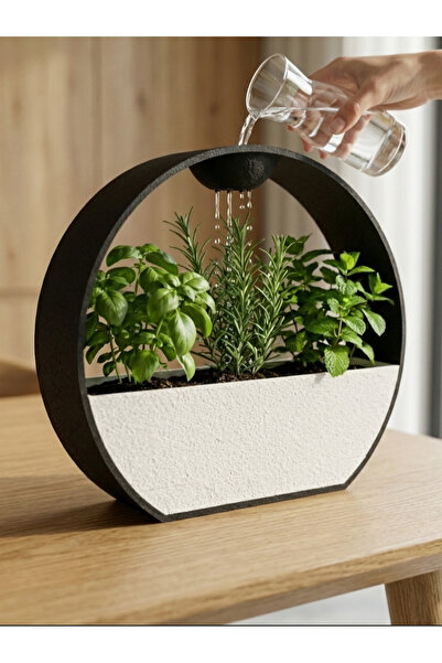 Della Modern Otomatik Sulamalı Dekoratif Saksı