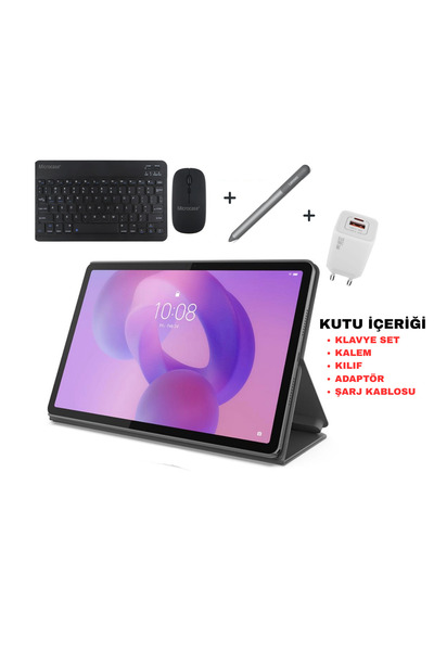 LENOVO Idea Tab 8GB 128GB 11" 2.5K 500nits 90Hz Tablet+Kalem+Kılıf+KlavyeSet