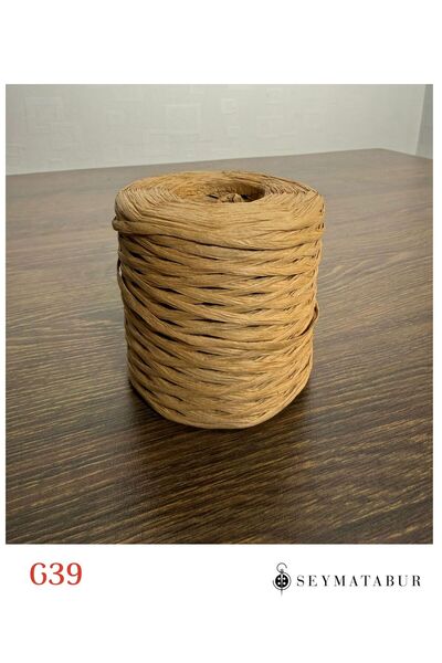 seymatabur Raffia Yarn 180–200 Gr Yumak |   Bag, Hat, and Basket Knitting Yar...