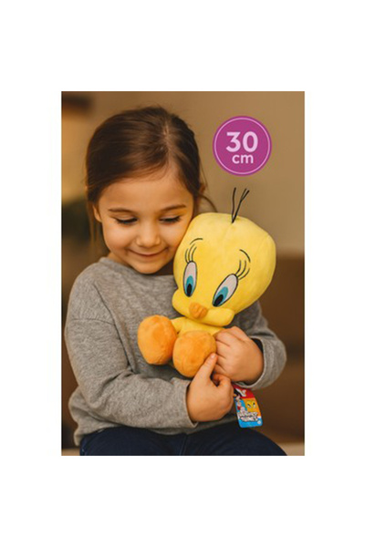 Cici Oyuncak Looney Tunes Çizgi Film Karakteri Tweety Peluş 30 cm Orijinal