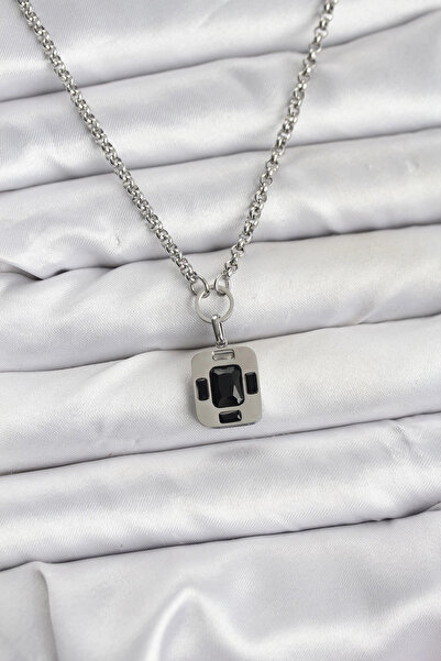 esplendor Vintage Design Women's Necklace Tarnish-Resistant Steel Chain