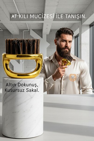 Transformacion Premium Gold Series četka za češljanje brade od konjske dlake ...