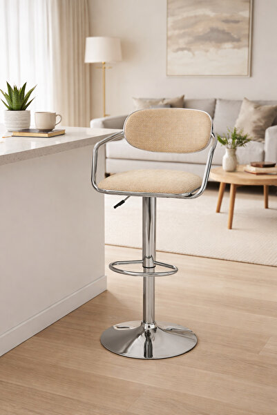 SADANHOME Practical bar stool with a modern and sturdy design