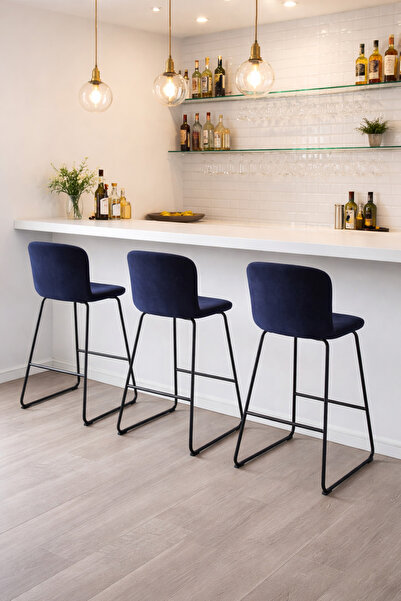 SADANHOME كرسي مرتفع بتصميم عصري مناسب للمطابخ والكاونترات