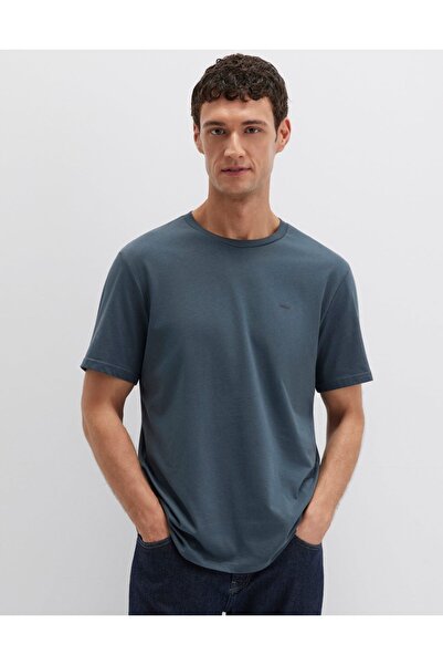 Mavi M0612819 Logo Printed T-Shirt Men's T-Shirt Green