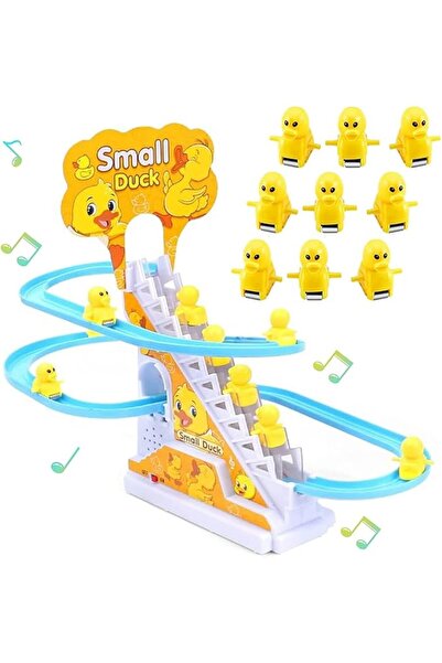 Generic مجموعة ألعاب مضمار سباق البط الكهربائي المطارد