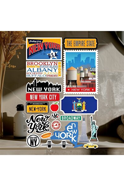 Limitless Design ملصق نيويورك، مجموعة ملصقات مدينة نيويورك، نيويورك الرجعية، ...