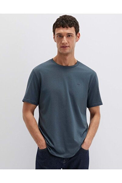 Mavi M0612819 Logo Printed T-Shirt Men's T-Shirt Green