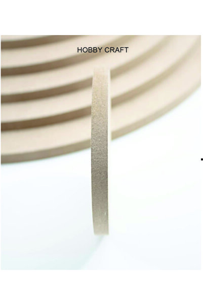 Hobby Craft Yuvarlak Pano Ham MDF Panel 41 cm – 6 mm Kalınlık | Hobi ve Dekor...