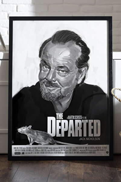 Duvarda Αφίσα με ξύλινο πλαίσιο Köstebek Black, Διακοσμητική ζωγραφική τοίχου...