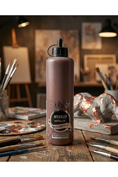 Cadence Hybrid Metalik Multisurface HM-815 Antik Koyu Bakır 500 ml Tüm Yüzeyl...