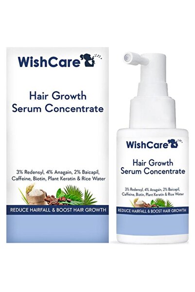 WishCare مركز سيروم نمو الشعر - 3% ريدينسيل، 4% أناجين، 2% بايكابيل، كافيين، ...