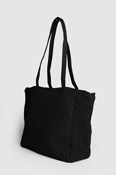 Store حقيبة كتف نسائية كبيرة الحجم من لانكو