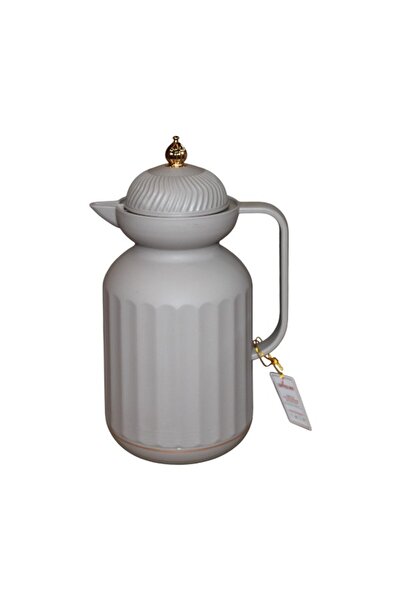 WDA 1.0L Insulated Coffee Pot Thermal Jug with Decorative Lid