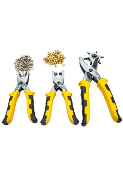 Kraft&dele Set clești de perforat, Kraft&Dele, 220 mm, găuri 2,5 - 5 mm, KD10552
