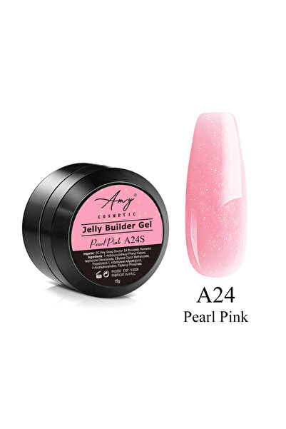 Amy Cosmetic Gel UV Jelly Pearl Pink A24S/15ml AMY
