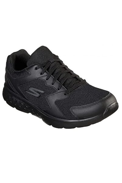 SKECHERS 55294-BLK Go Run 400 Intrepid Erkek Siyah Yürüyüş Günlük Spor Ayakkabı