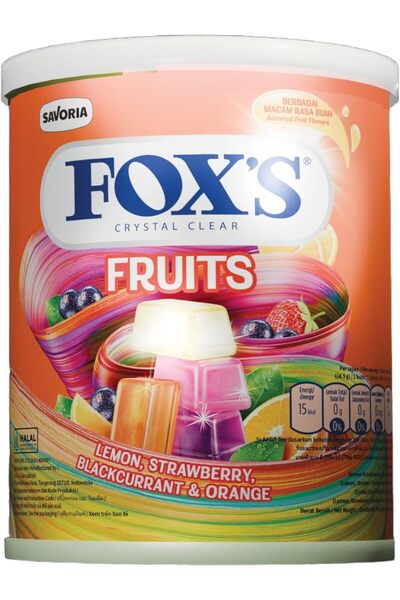 FOX'S Crystal Fruit Box, 180g