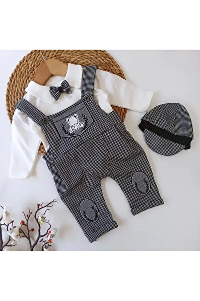 By Murat Kasketli salopet /şapkalı takım/papyonlı takım