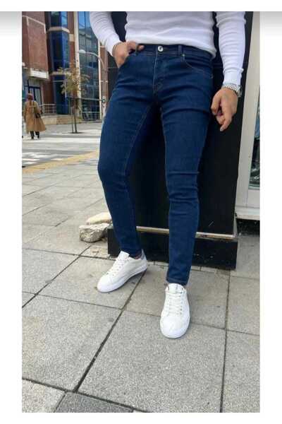 G GOLEND Pantaloni de blugi pentru bărbați, cu croială normală, cu picior con...