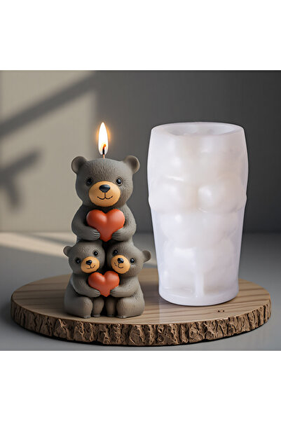 MILMATT Matrita de silicon, Milmatt, Familie ursuleti model 1