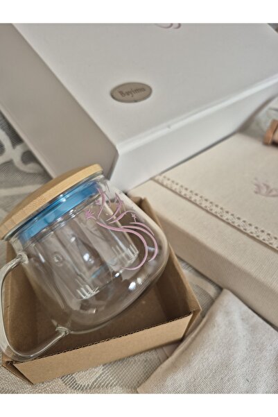 Bayimu Süzgeçli cam kupa & Bıtki çayı kupası & Lohusa bıtkı cayı kupası (33ml)