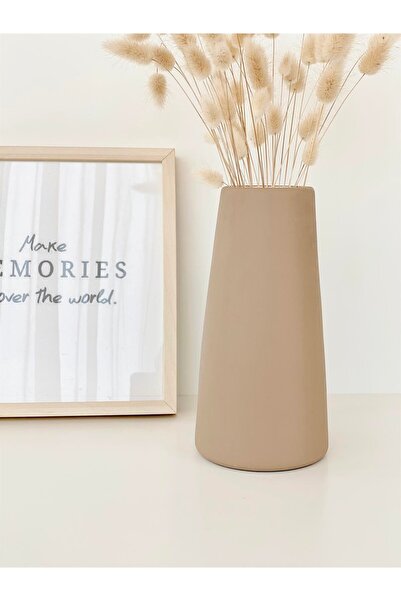 Hestia Home Konik Seramik Vazo Çakıltaşı