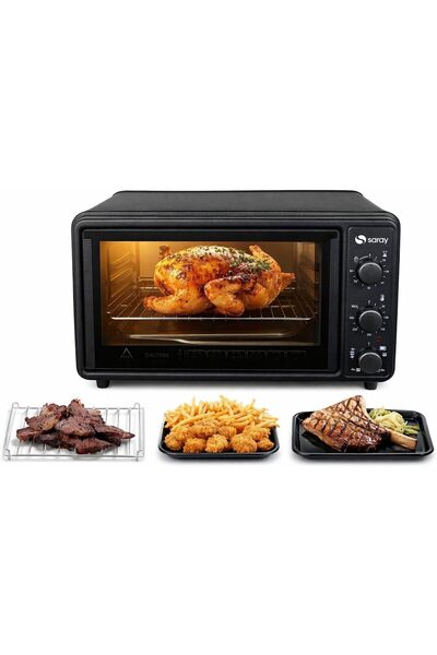 Saray Electric Oven MDO-930 48L 1500W Countertop Oven for Baking Grilling Roa...