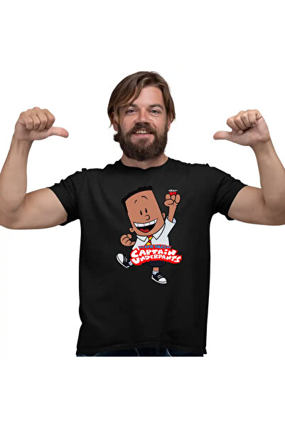 OEM Men's T-Shirt Captain Underpants George Beard The Adventures of Captain U...