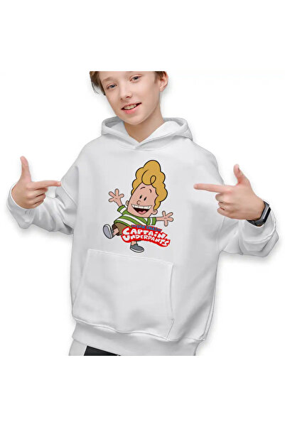 OEM Kids Boys Captain Underpants Hoodie Harold Hutchins The Adventures of Cap...