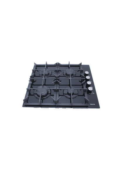 Fiesta Built-in Gas Hob 60*60 cm – 4 Burners – Black HB602ZVMS