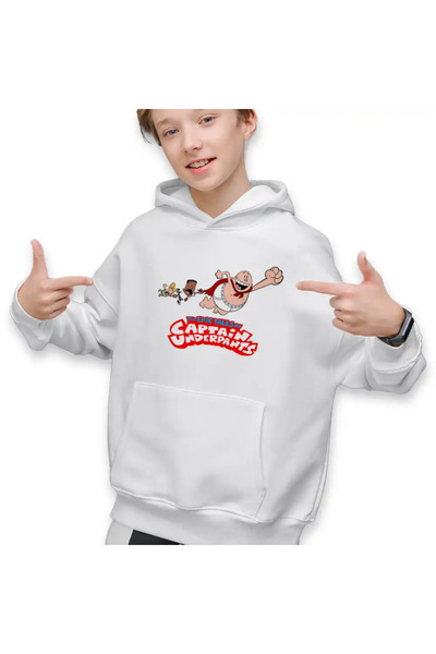 OEM Hanorac Copii Baieti Captain Underpants Epic Tales Capitanul Chilot Zboar...