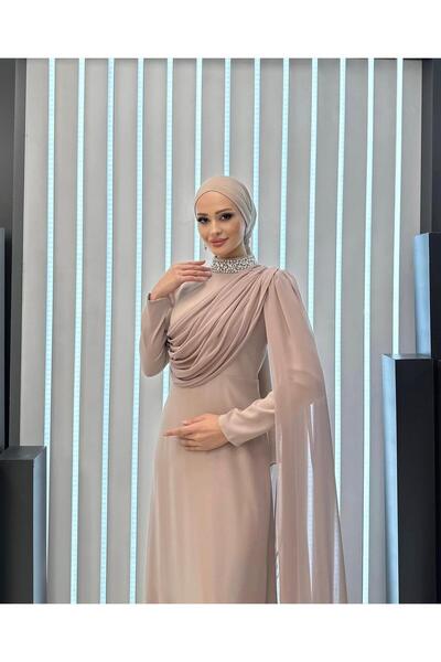 Hümeyra Karlıdağ Modest Clothing Evening Dress