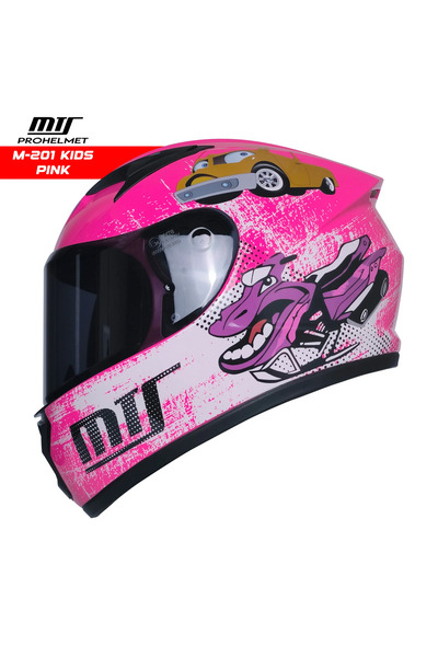 MTS Helmets M-201 Çocuk Kask Pembe