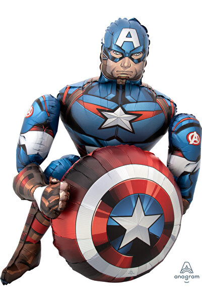 Anagram Airwalker Captain America Marvel Avengers balon folie 86x99 cm