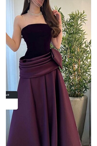 nyoumi long velvet dress