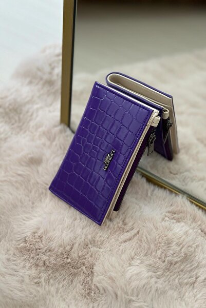 Store محفظة جلدية للنساء من وينار كروكو