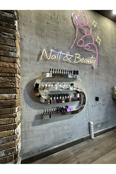 Simexo Oje rafı krom renk