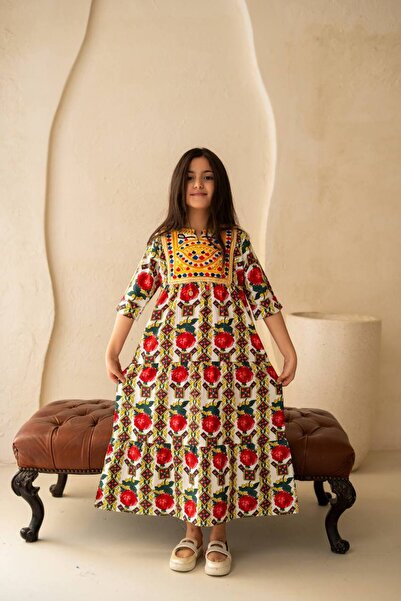 AFandina جلابية بطابع شعبي أنيق تجمع بين الأصالة والراحةSM - 66 متوفر مقاس ال...