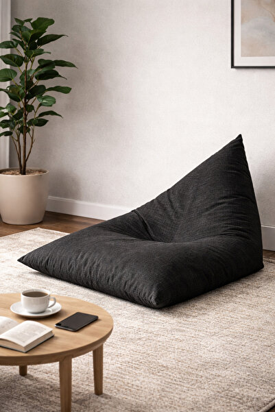 PUFBU Eko Yarım Piramit Yer Pufu 80×110 cm – Yumuşak Minder Konforu (Desteksi...