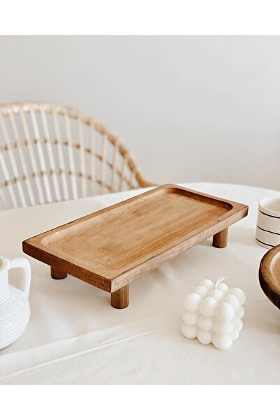 Hestia Home Eskitme Ahsap Yukseltici Dikdörtgen