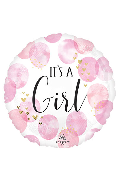 Anagram Balon folie it's a girl rotund 43 cm