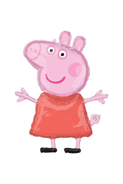 Anagram Metallic Foil Balloon "Peppa Pig" 68 x 81cm