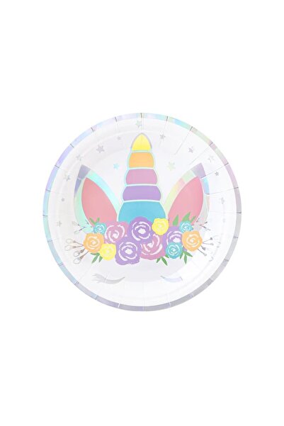baloanepetrecere.ro Set of 6 plates Magic unicorn 18 cm
